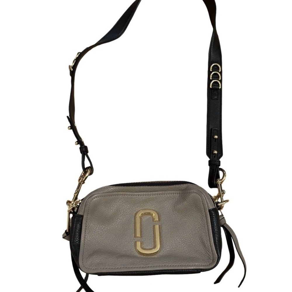 Marc Jacobs Cement Soft shot Leather Bag